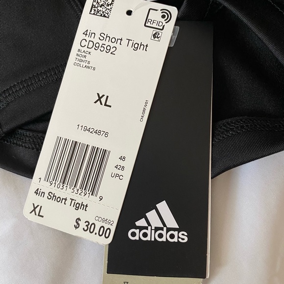 All black stretchy adidas spandex! - Picture 4 of 5